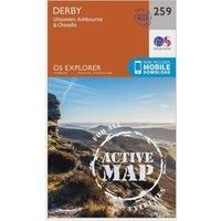 Derby, Uttoxeter, Ashbourne and Cheadle by Ordnance Survey 9780319471319