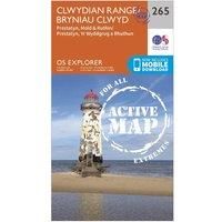 Map of Clwydian Range