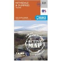 Explorer Active 321 Nithsdale & Dumfries Map With Digital Version