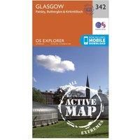 OS Explorer Map Active (342) Glasgow (OS Explorer Active Map)