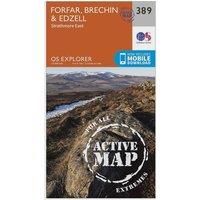 Forfar, Brechin and Edzell by Ordnance Survey 9780319472521 | Brand New