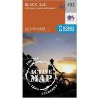 Ordnance Survey Explorer Active 432 Black Isle Map With Digital Version, Orange