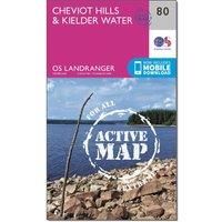 Cheviot Hills & Kielder Water by Ordnance Survey 9780319474037 | Brand New
