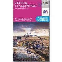 Landranger Active (110) Sheffield & Huddersfield, Glossop & Holmfirth (OS Landranger Active Map)