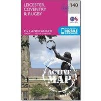 Leicester, Coventry & Rugby by Ordnance Survey 9780319474631 | Brand New