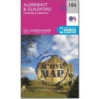 Aldershot & Guildford, Camberley & Haslemere by Ordnance Survey 97803194