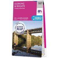 Dorking, Reigate & Crawley by Ordnance Survey 9780319475102 | Brand New