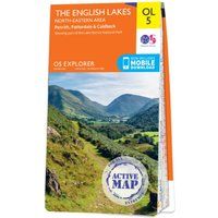 Lake District OS Explorer Active map OL5 The English Lakes - North Eastern area: Penrith, Patterdale & Caldbeck