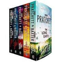 The Long Earth Series Books 1-5 Collection Set by Terry Pratchett & Stephen Baxt