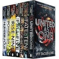 Lorien Legacies Series 7 Books Collection Set by Pittacus Lore Fate of ten, Rise