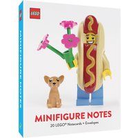 LEGO Minifigure Notes: 20 Notecards and Envelopes