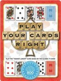 Play Your Cards Right 26 Giant Playing Cards Quiz Book NEW Sealed Cards In Tin