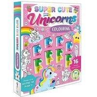 Super Cute Unicorns Colouring (Book and Crayon Set)