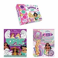 Disney Princess Sponge Art Book and Paint Set