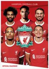 2025 Official Liverpool FC A3 Calendar