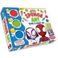 Marvel Spidey and his Amazing Friends: Sponge Art Book & Paint Set [Paperback]