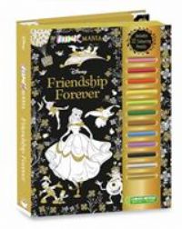 Disney: Friendship Forever Colouring Book (Art folder including 12 colouring pencils!) - Ages 10-18 - Paperback Igloo Books