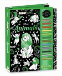 Disney: Animals Colouring Book With 12 colouring pencils! by Walt Disney - Ages 10-18 - Paperback Igloo Books