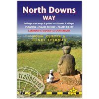 North Downs Way (Trailblazer British Walking Guides): 84 Large-Scale Walking Maps & Guides to 44 Towns & Villages - Planning, Places to Stay, Places ... (Trailblazer British Walking Guides)
