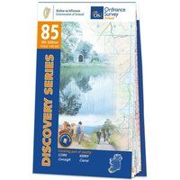 Map of County Cork and Kerry: OSI Discovery 85