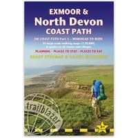 Exmoor & North Devon Coast Path (South-West Coast Path Part 1) Minehead to Bude (Trailblazer British Walking Guides): Practical walking guide: ... ... - planning, places to stay, places to eat