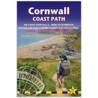 Cornwall Coast Path (South-West Coast Path Part 2) Bude to Plymouth (Trailblazer British Walking Guides): 142 Large-Scale Walking Maps & Guides to 81 ... - Planning, Places to Stay, Places to Eat