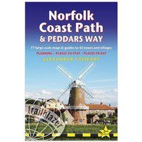Norfolk Coast Path and Peddars Way: 77 large-scale maps & guides to 45 towns & villages; Planning, Places to Stay, Places to Eat (Trailblazer British Walking Guides)