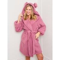 Jim Jam The Label Novelty Lambi Robe - Taupe