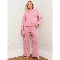 Jim Jam The Label Lilas Traditional Pyjama Set - Lilas