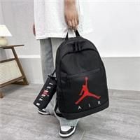 Nike Air Jordan Sports Backpack Travel Rucksack w/ Adjustable Shoulder Strap NL6