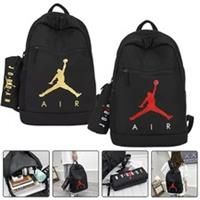 NIKE AIR JORDAN Backpack Travel Rucksack Sports Adjustable Shoulder Straps NL6