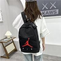 Nike Air Jordan Backpack Stylish Durable Bag Case UK Black NL6