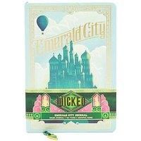 Insights Wicked: Emerald City Journal with Ribbon Charm (Hardback) Wicked