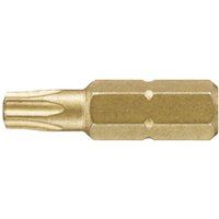 Wiha Gold Torx Screwdriver Bits T15 25mm Pack of 3