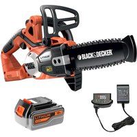 Black and Decker GKC1820L 18v Cordless Chainsaw 200mm 1 x 4ah Li-ion Charger