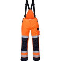 Portwest MV71 Modaflame Multi Arc Trousers Orange / Navy L 31"