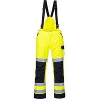 Portwest MV71 Modaflame Multi Arc Trousers Yellow / Navy XL 31"