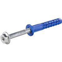 Rawl R-FFS-K-A4 Frame Fixing with Short Expansion Zone & Stainless Hex Screw 10mm 60mm Pack of 50
