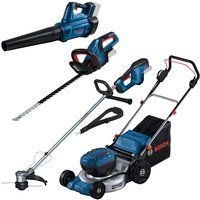 Bosch Professional 4 Piece 18v Cordless Brushless Garden Tool Kit No Batteries No Charger
