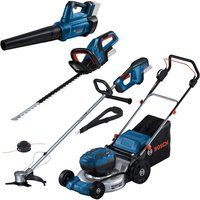 Bosch Professional 4 Piece 18v Cordless Brushless Heavy Duty Garden Tool Kit No Batteries No Charger
