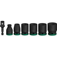 Bosch Pro 7 Piece 1/2" Drive Impact Socket and Hex Shank Adapter Set 1/2"