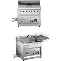 220V Commercial Oil-Water Separation Fryer Large Capacity Fried Chicken String Electric Fryer Special For Stall ?