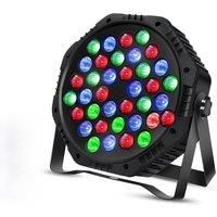 36 Led Spotlight, Par Light Rgb Spotlight Stage Light, 10 Modes Dj Light Stage Lighting, with Sound