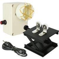 Epoxy Resin Coating Machine Fishing Rod Wire Wrapping Machine 0-50RPM Fishing Rod Winding Gluing