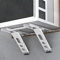 200lbs Sturdy AC Support Bracket - No-Drill Steel Mount for 19.25H x17.25L Windows, Easy Installation