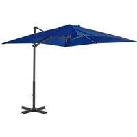 Cantilever Umbrella with Aluminium Pole Azure Blue 250x250 cm