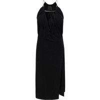 Givenchy Women's ChainDetailed Jersey Dress- Black | Size: 36