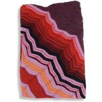 Multicolor Striped Wool Scarf