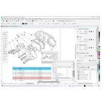 CorelDRAW Technical Suite 2025 Software License - Digital Download, Professional Edition, Lifetime Activation, Windows & MacOS Compatible