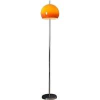 Vintage living room Bauhaus glass floor lamp gradient orange mushroom floor lamp living room bedroom atmosphere LED desk lamp